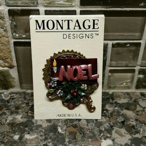 Montage Designs Christmas broach